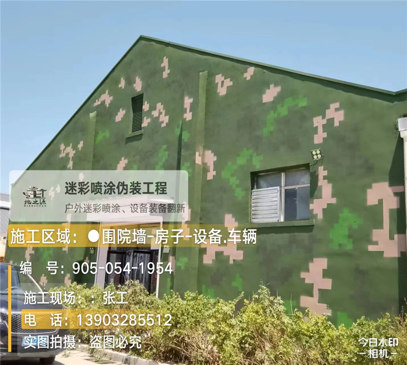 宜春外墙数码迷彩漆施工报价清单（100㎡标准墙面测算）